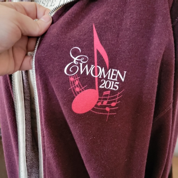 Zippered hoodie. Thin. - Picture 2 of 3